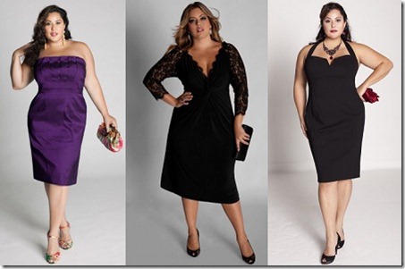 vestidos de fiesta cortos para gorditas thumb